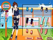Angelica Girl Dress Up free online game featuring a girl with a large wardrobe of stylish clothes