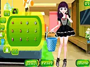 Play Housewife Dressup free online fashion game, stylish woman with perfect hair and elegant outfit.