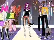 Castle Catwalk Event free online dress up game featuring stylish dresses and jewelry