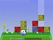Play Biff's Box Panic free, stack boxes of the same color puzzle game, free online arcade matching game