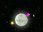 Free online arcade game Asteroids Jumper, play hop from planet game, space jumping challenge online