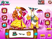 Ice Age Sid Sloth Love free online game with cleaning, makeover, and dress-up