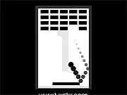 Small Breakout free online game, paddle and ball, classic brick breaking arcade game on PlayArcadeHub