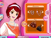 Chic Girls Autumn Travel Sisters free dress up game showing two girls in matching or coordinating fall fashion outfits and accessories