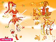 Autumn Fairy Dress Up free online game Fall fashion clothes and wings