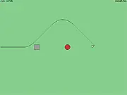 Hardest Free online game screenshot, simple minimalist puzzle, challenging arrow key controls