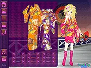 Yukata Girl Dressup traditional Japanese kimono fashion game free online