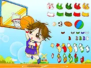 Basketball Dress Up game play free online uniform