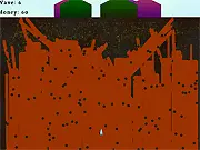 Invasion From Below free online defense game shooting and purchasing equipment upgrades