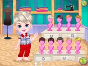 Prince George Summer Outfit free online dress-up game, royal fashion styling, selecting hairstyle and accessories