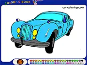 Old Car Coloring Book free online vintage automobile art game