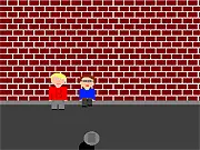 The character Bill running and transforming into the powerful 'Super You!' in the free online endless runner game