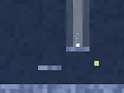 Square Survival free online retro action puzzle game screenshot, square dodging obstacles in a minimalist level