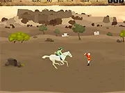 Jhansis Ride game screenshot, play free online horse riding game, running game, Jhansi Ki Rani on horseback