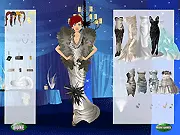 Play Wedding Reception Dress free online, styling a bride in a stylish party gown for her after-wedding reception