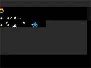 Space Ninja free online shooter game character shooting enemies with lasers and collecting coins