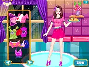 Sports Bar Waitress Dress Up free online fashion and styling game