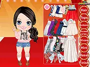 Baby Miley Cyrus Dress Up free online game, styling celebrity baby clothes and accessories on PlayArcadeHub