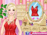 Play Warm Makeup Colors free online, applying beautiful warm makeup and selecting stylish clothes for a full makeover