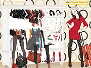 Play Boho Chic Look Free Online dress-up game, styling a model in bohemian fashion