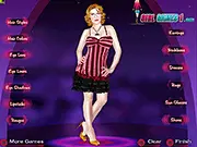 Katherine Heigl celebrity dress up game, free online fashion game, style her red carpet outfit