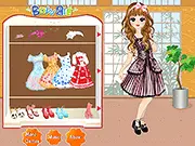 Lolita Fashion Dress Up game online free, adorable girl in Japanese street fashion, sweet and gothic lolita outfits