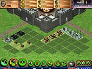 The main city view in Divine Generals free online game, showing an expansive military empire and powerful generals.