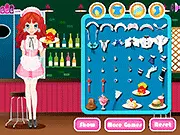 Cute Maid Dress Up free online game, girl character in a maid costume, fun fashion and styling game