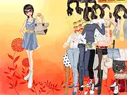 Maggy Dressup free online fashion game with elegant dresses and accessories