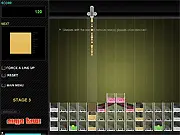 The Fuli game screenshot, colored liquid dropping into glasses, free online match-three puzzle game