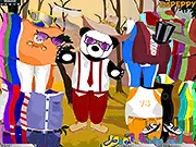 Panda Dress Up game screenshot, free online animal fashion game, cute panda styling