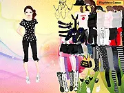 Kissa Dressup free online game, cute stylish girl dresses, play fashion game online, create cute outfits for Kissa