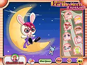 Bunny on the Moon Dress Up game free online
