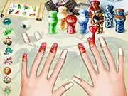 Eastern Nail Arts game online free cultural manicure design