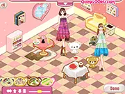 Little Bear's Flower Shop cute decoration free game online