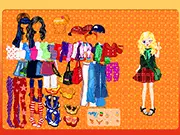 Cute Girl Collection free online dress up game screenshot, girl wearing a cute pastel outfit, sweet fashion game