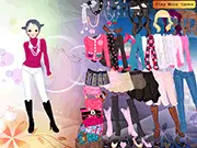 Play Kimberlee Dress Up free online fashion game – Beautiful girl Kimberlee modeling a stylish outfit with a diverse wardrobe selection.