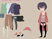 Dress Up Vincent game screenshot, play free cross-dressing fashion game online, character customization PlayArcadeHub
