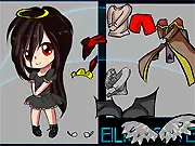 Dress Up Eilion free online game, character Eilion with various outfits and fashion accessories