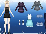 Dress Up Alicia fashion game free online, stylish girl model with trendy clothes and accessories