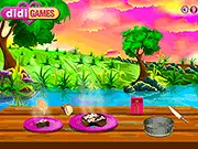Chocolate Almond Cake Recipe free online baking game