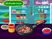 Mexican Taco Pie free online cooking simulation game