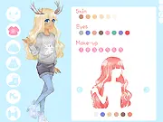 Winter DressUp free online game with fashionable winter clothes for a beautiful girl on PlayArcadeHub