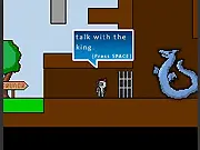 Kill the Erunor game screenshot - action scene of a player trying to defeat the enemy known as the Erunor