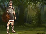 Customize a Male Warrior Dress Up free online game with armor and weapons at PlayArcadeHub