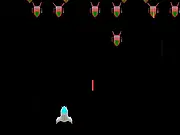Extreme Space online shooter game, fighting aliens, retro arcade space combat, playing free