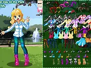 Fun Day at the Park with Kelly dress up game outfit selection free online