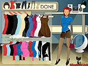 Play Classy Joana Dress Up free online fashion game, featuring a stylish girl named Joana in an elegant, classy outfit.