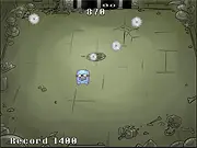 Storm Saws free online game, arcade reflex challenge, dodge sharp floating blades, high-score survival game