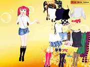 Isabelle Dressup free online game, girl of the year fashion game, style the dancer character, play online dress-up